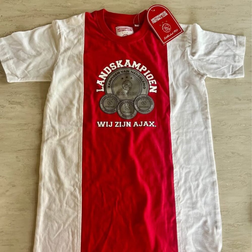 VINTAGE Amsterdam AFC Soccer Club Team Shirt NEW WITH TAGS